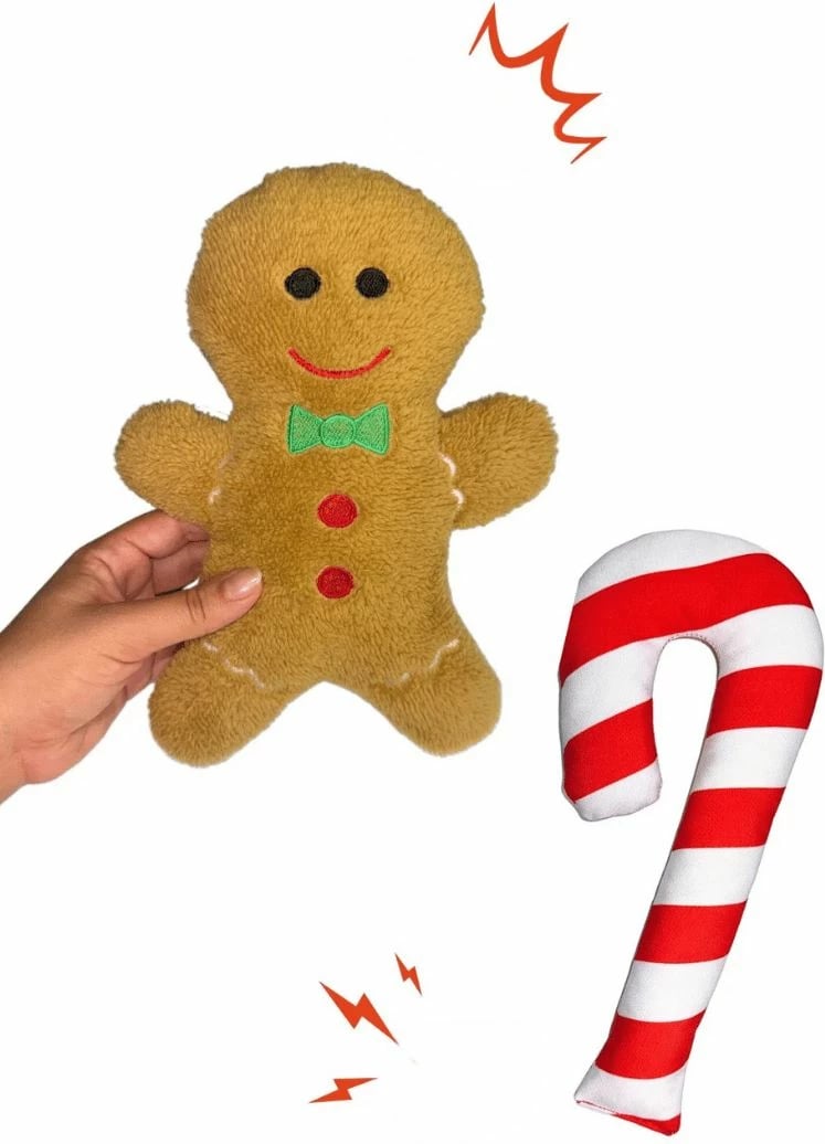 Lodra pelushi për qen, Paws & Whiskers, Havhav 1021, set me 2 copë