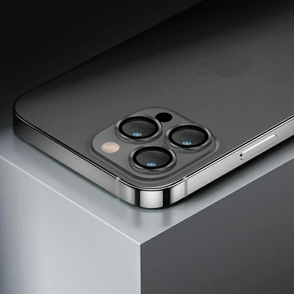 Mbrojtës lentash UNIQ Optix për iPhone 14 Pro / 14 Pro Max, alumini, argjend
