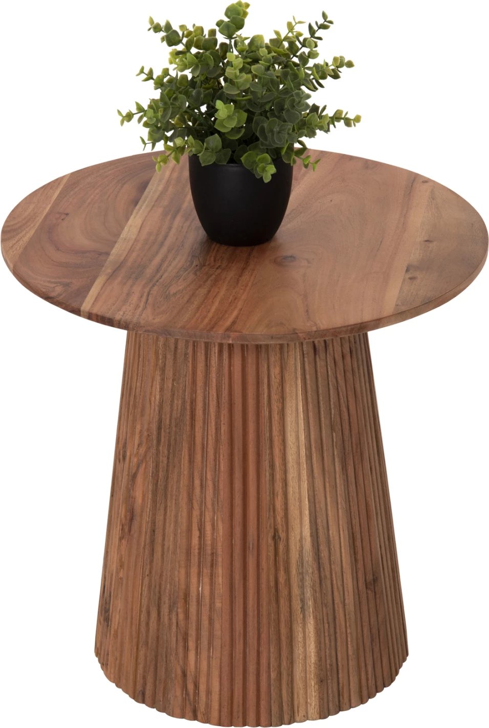Tavolinë ndihmëse rrethore, ngjyrë natyrale, FH9698, Φ45x44H cm