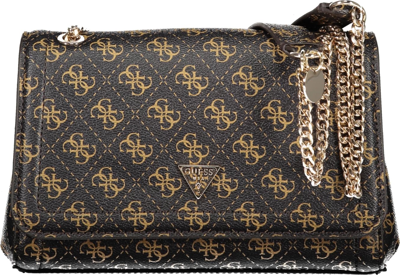 Çantë për femra GUESS JEANS NOELLE II, kafe