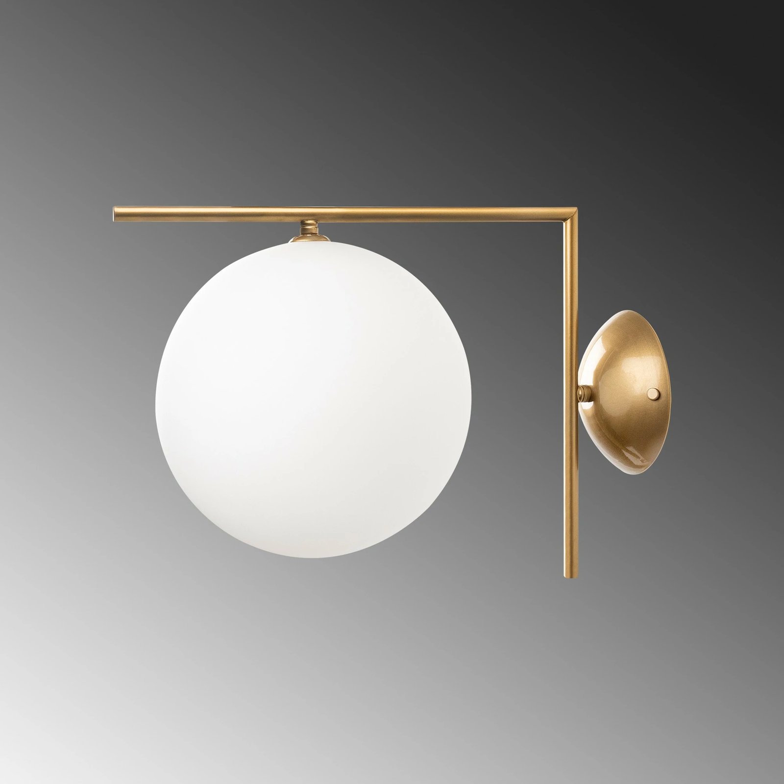 Llambë muri Opviq, ngjyrë ari, Luminar - 14156