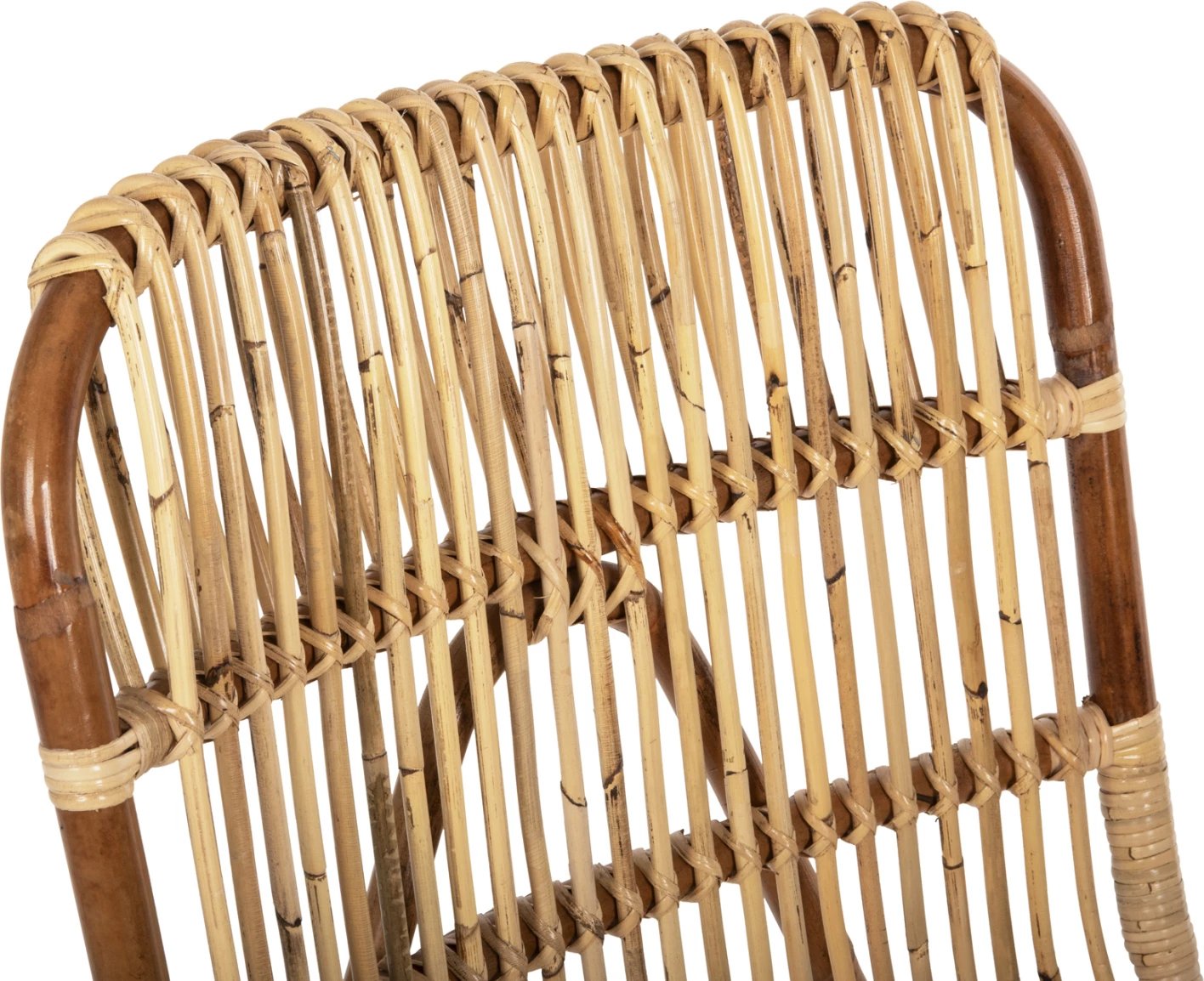 Karrige e jashtme BRONNY FH9644.01 rattan ngjyrë natyrale 60x82x92Hcm.