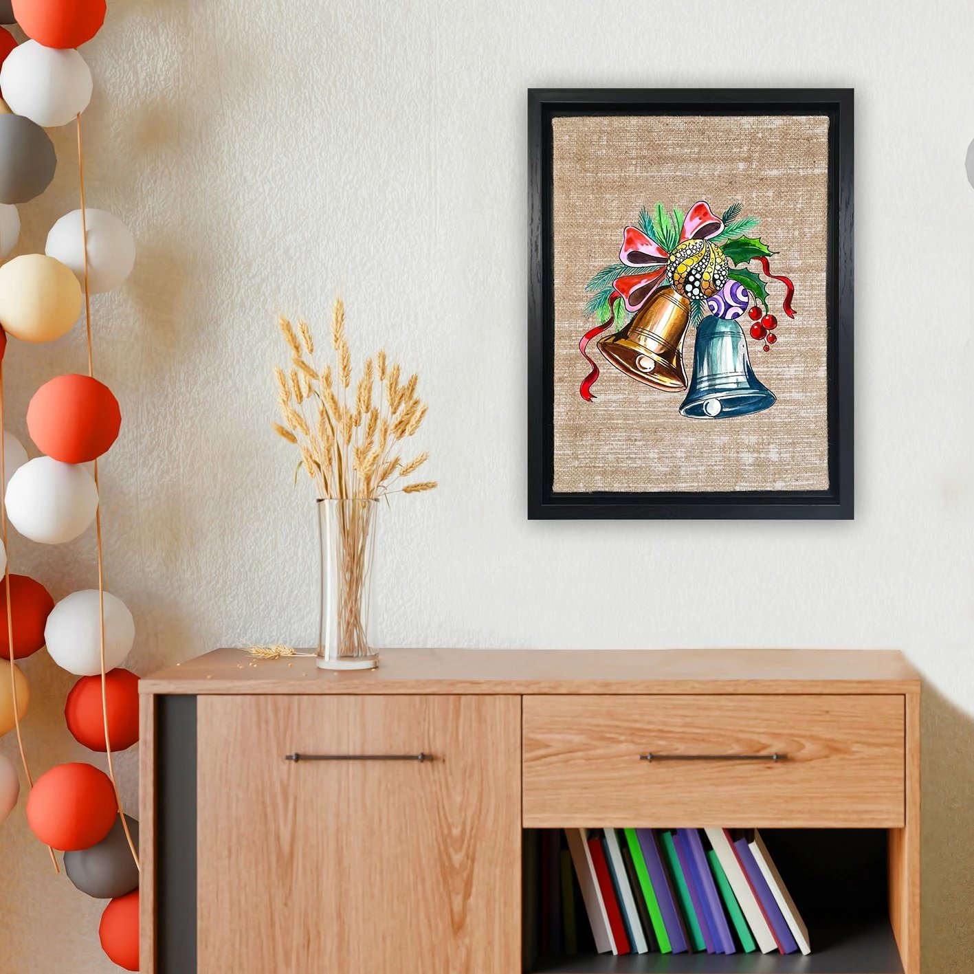 Pikturë dekorative në kornizë, shumëngjyrëshe, Wallity, LSJ600816_3646, 36x46cm