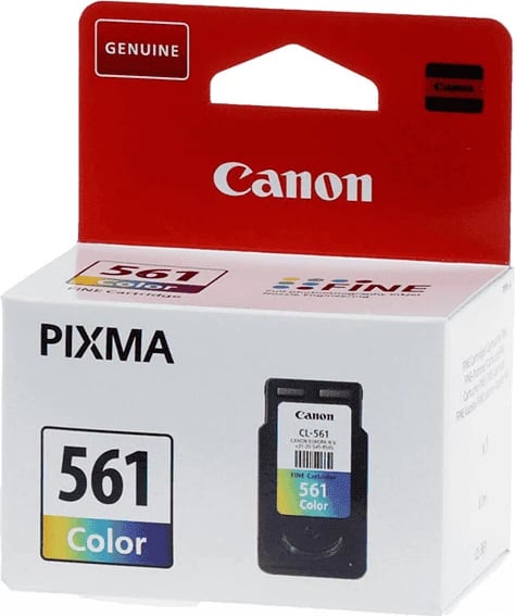 Patron boje, Canon, CL-561 (3731C001), 8.3 ml, rendiment 180 faqe, C/M/Y, multipack