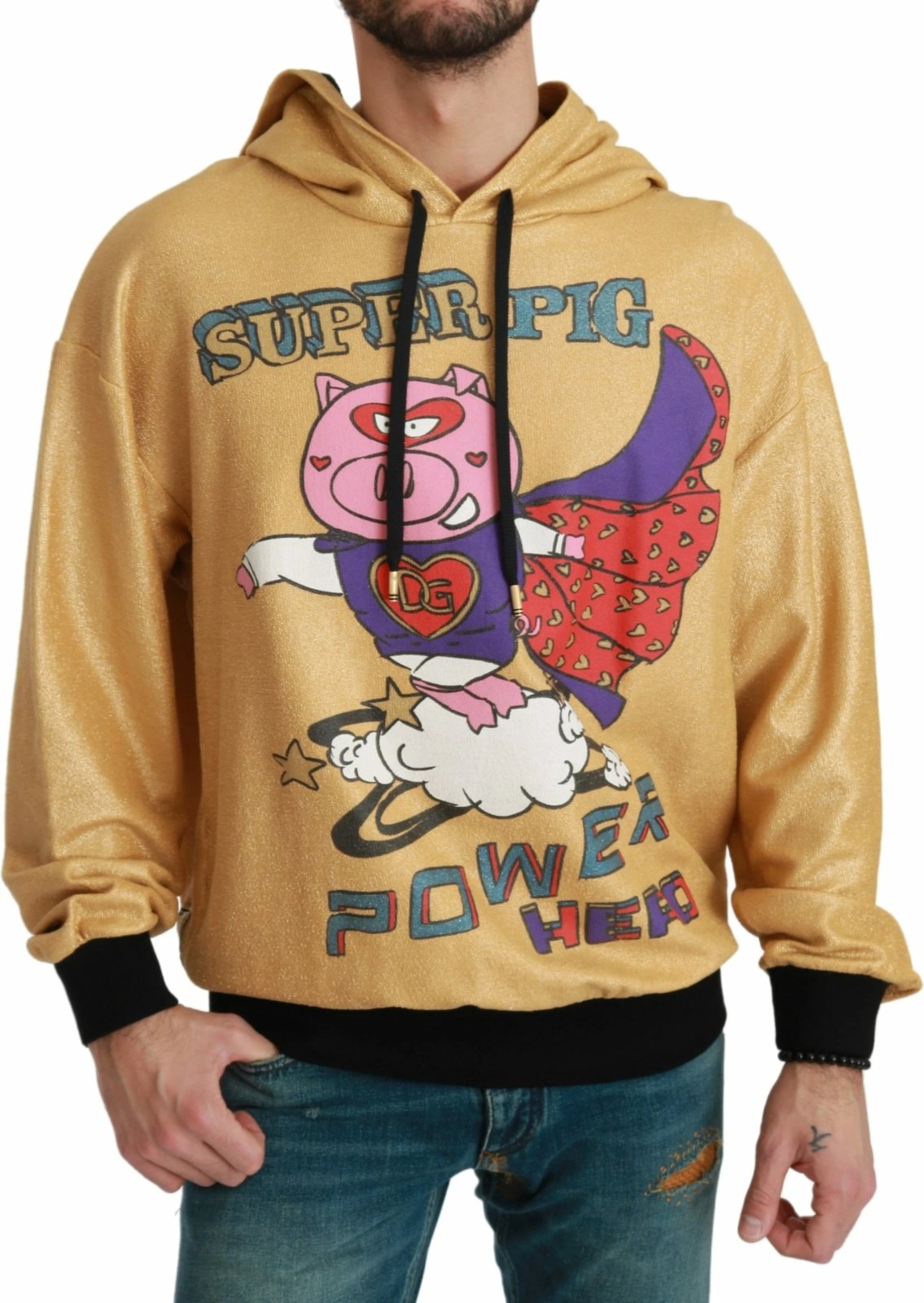 Duks për meshkuj Dolce & Gabbana, i verdhë 