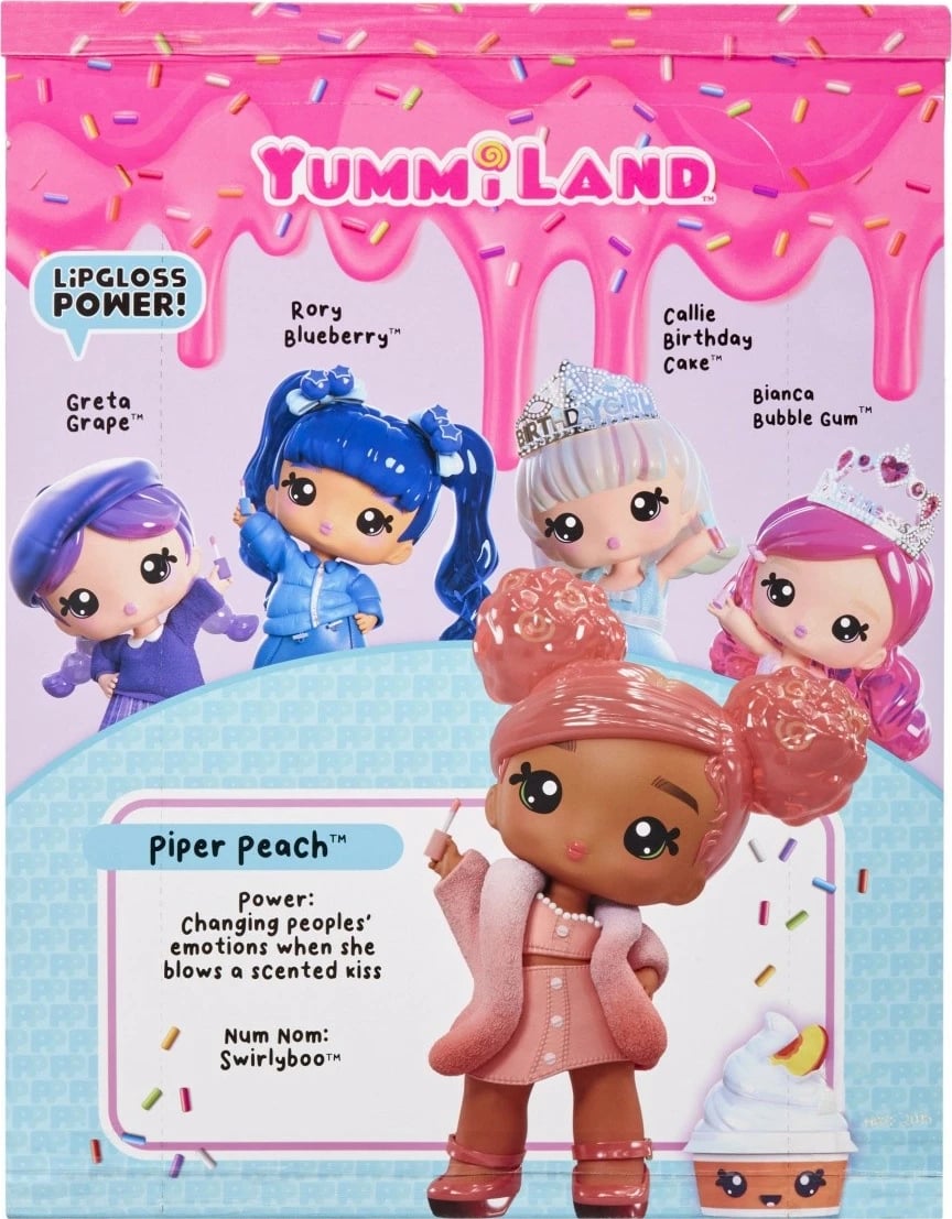 Kukull Yummiland MGA Large Lipgloss Pet Piper Peach, set me lipgloss
