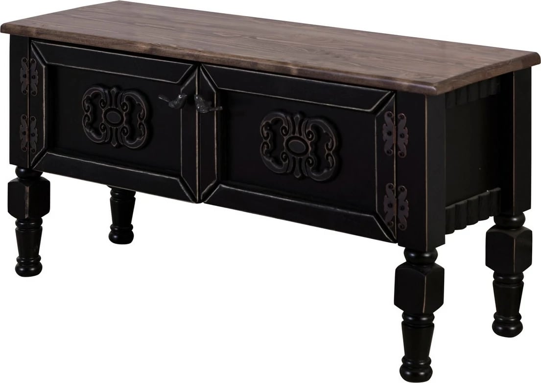 Komodë TV Hanah Home, Ada TV Mini, e zezë