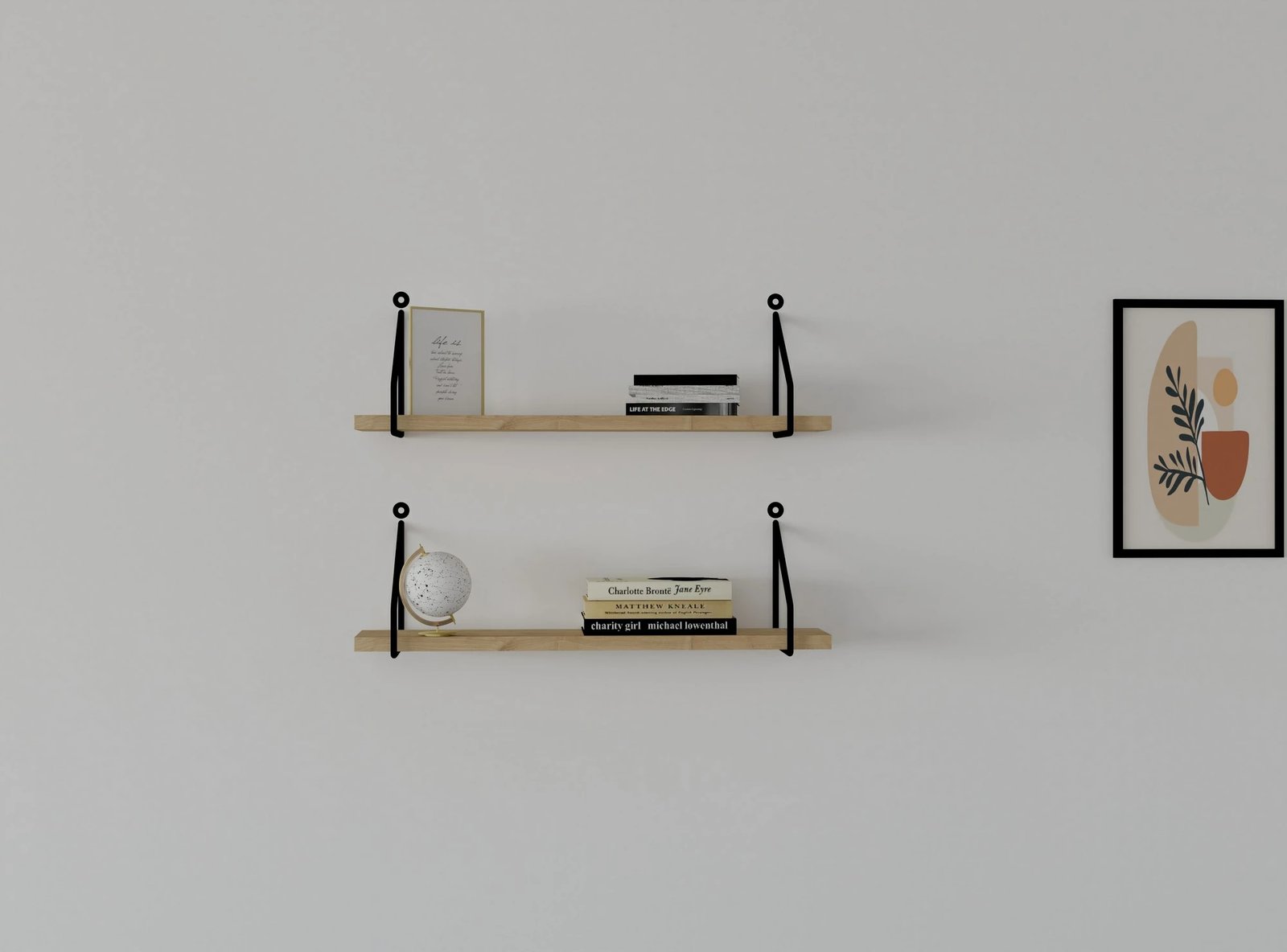 Raft muri Hanah Home, Reco - lisi safir (2 copë)