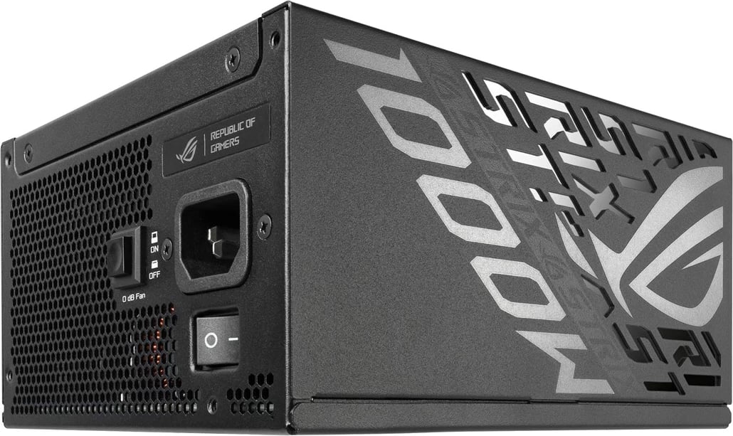 Njësi furnizimi ASUS ROG STRIX-1000P-GAMING, 1000 W, ATX, E zezë, Argjendtë
