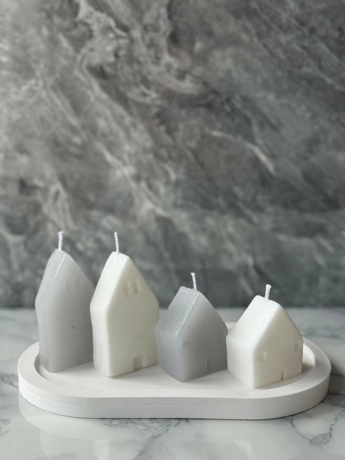 Set qirinjsh (5 copë), Evila Originals, Glamour Candle 36ST