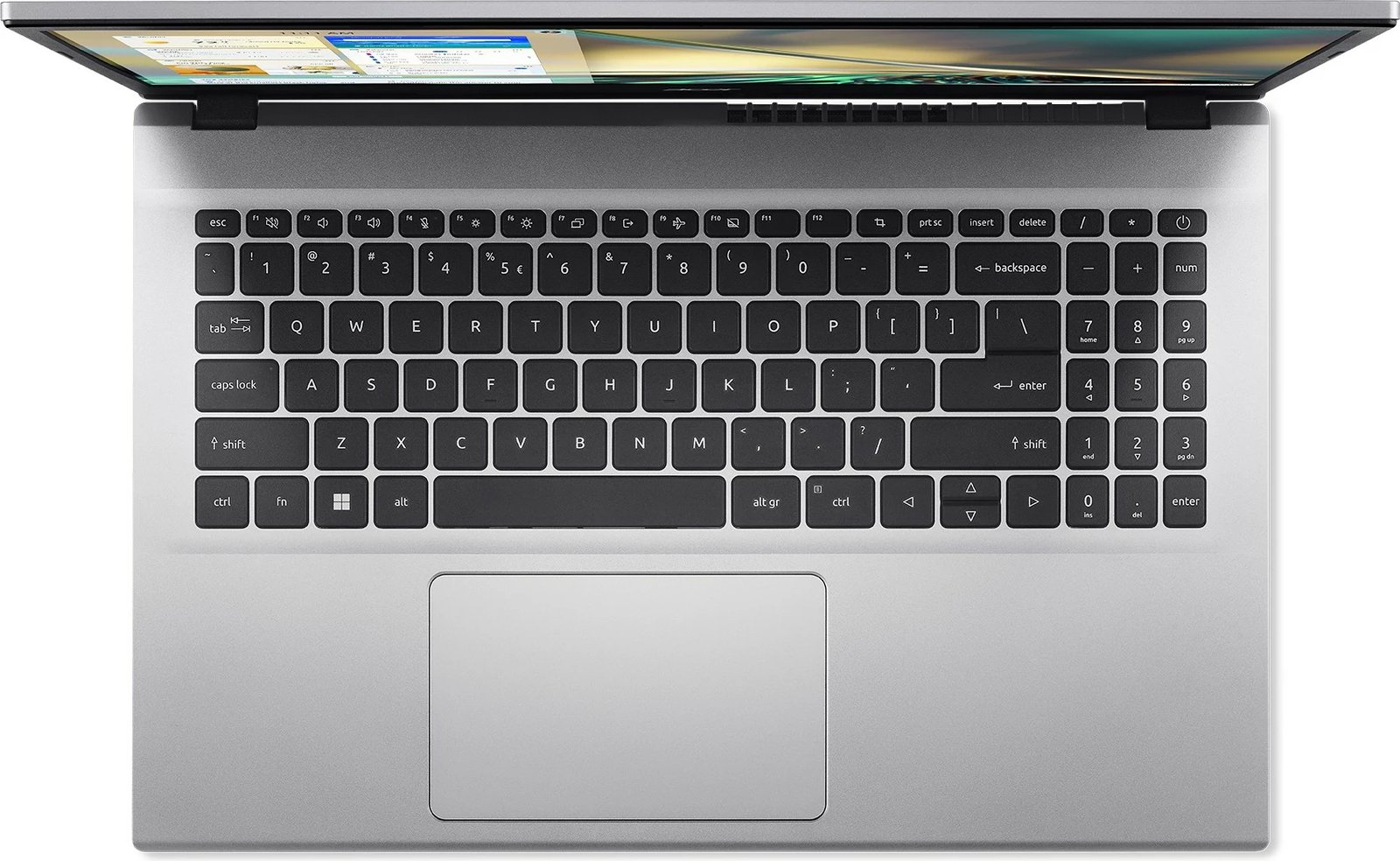 Kompjuter Acer Aspire 3 A315-59-568J, Intel Core i5, 8GB RAM, 512GB SSD, 15.6 inch, Pure Silver