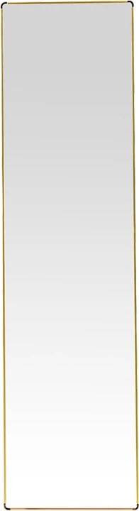 Pasqyrë dyshemeje Moira, alumin, ngjyrë ari, 40x28x150cm