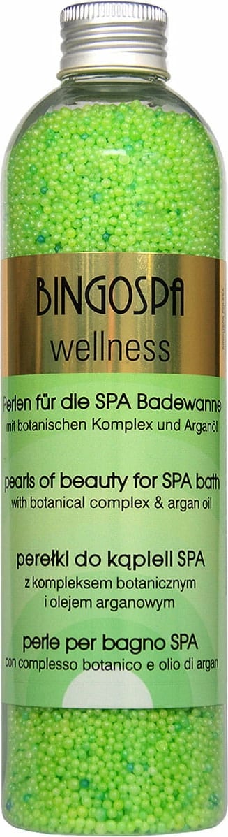 Perla për banjë BingoSpa me kompleks botanik dhe vaj argani, 230g