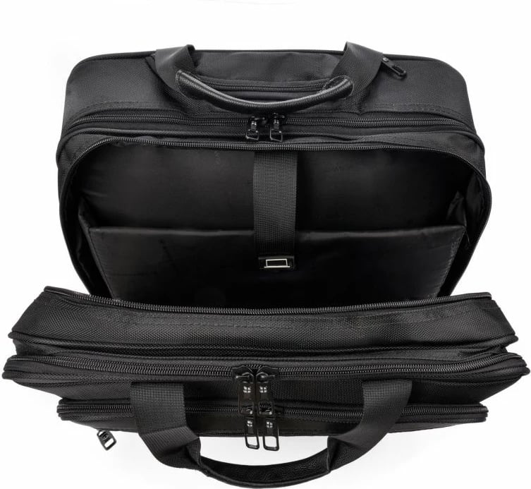 Çantë me rrota SwissBags për femra e meshkuj, e zezë Çantë me rrota SwissBags për femra e meshkuj, e zezë