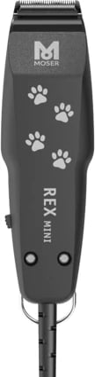 Makinë për qethje Moser Rex Mini, për qen & mace, 220- 240V, e zezë