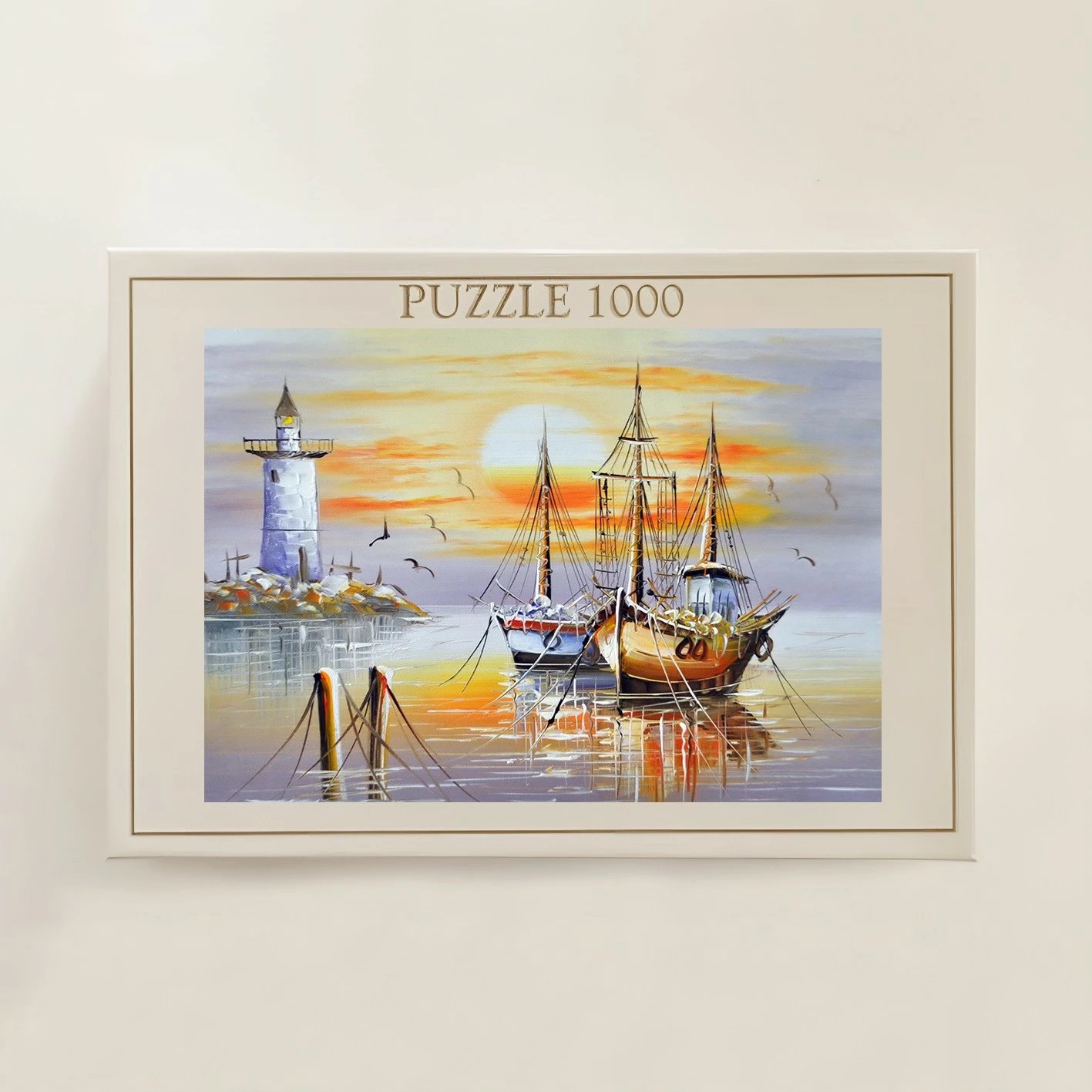 Puzzle 1000 copë, Evila Originals, shumëngjyrësh, PZL_027_1000