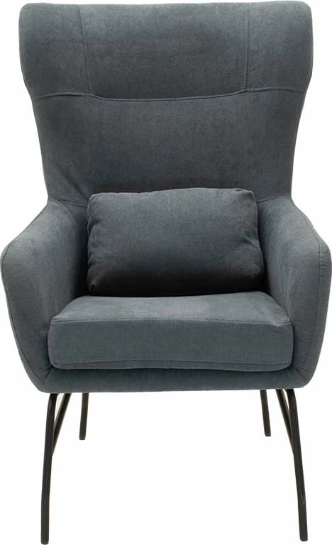 Fotel Rimbo, ngjyrë gri, 66x81x102cm