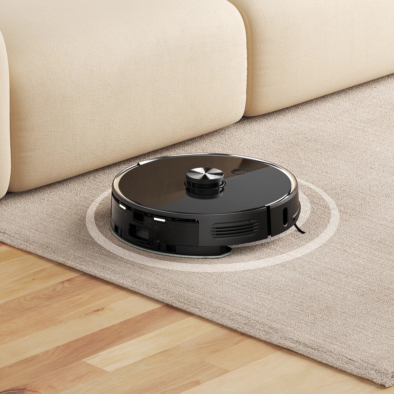 Robot pastrues UWANT U100 Lite me mop, stacion karikimi, Gri Robot pastrues UWANT U100 Lite me mop, stacion karikimi, Gri
