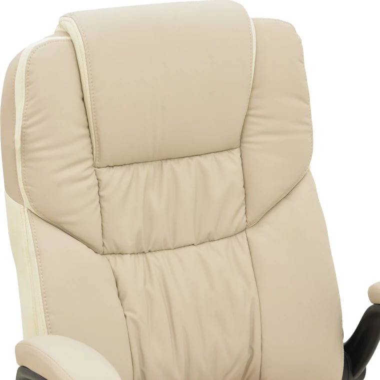 Karrige zyre menaxheri Stellar, ngjyrë bezhë-ekru, 70x77x110-119cm