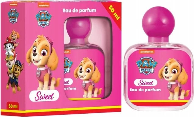Eau de Toilette për vajza Paw Patrol Skye, 50ml