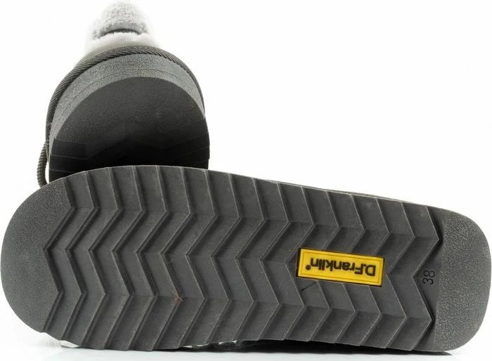 Çizme dimri për femra D.Franklin, gri