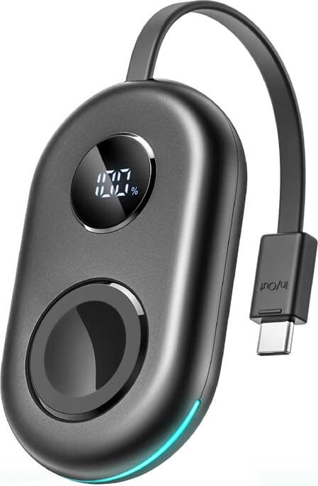 Karikues portativ për Apple Watch Joyroom JR-W09, 2500 mAh, i zi