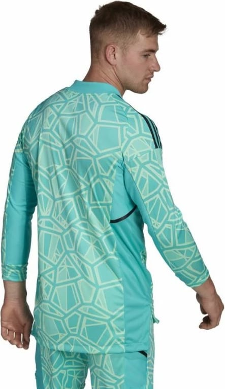 Fanellë për portierë meshkuj adidas Condivo 22, me mëngë të gjata, e gjelbër