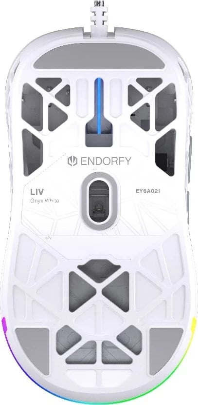 Maus gaming ENDORFY LIV Onyx White EY6A021, me kabllo, ARGB, i bardhë Maus gaming ENDORFY LIV Onyx White EY6A021, me kabllo, ARGB, i bardhë