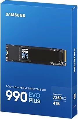 SSD Samsung 990 EVO Plus, 4TB, M.2 2280, PCI-Express, i zi