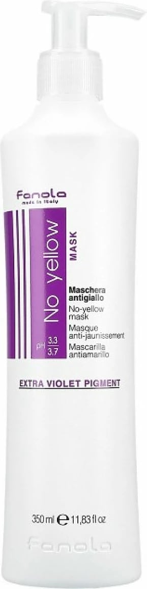 Maskë për flokë Fanola No Yellow për femra, 350ml