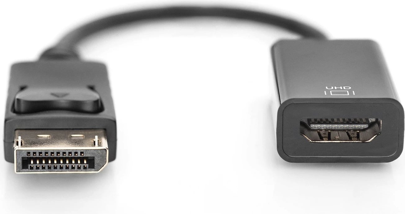 Adapter DisplayPort në HDMI Digitus, 0.2m, 4K, i zi