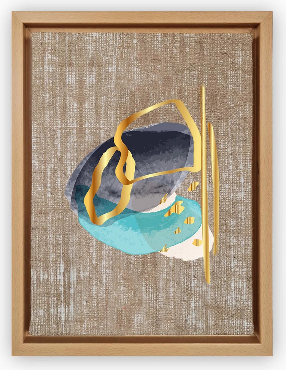 Pikturë dekorative në kanavacë, shumëngjyrëshe, Wallity, LNJ319425232843 - 3646, 36x46cm