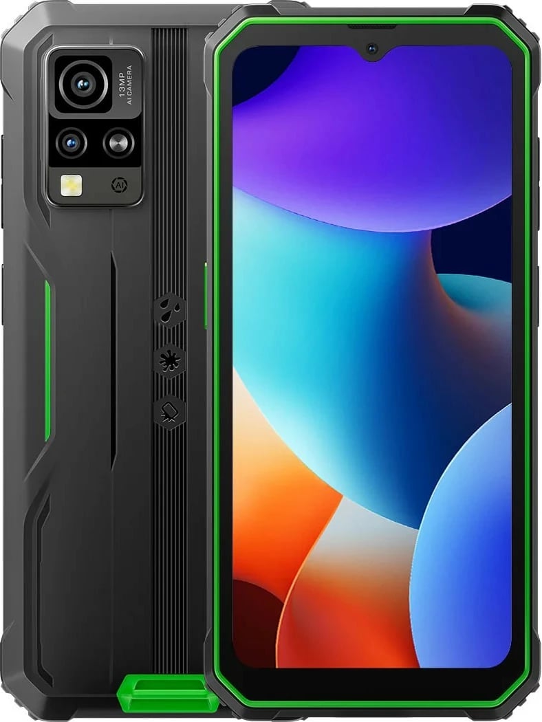 Celular Blackview BV4800 Pro, 4GB/128GB, i gjelbër