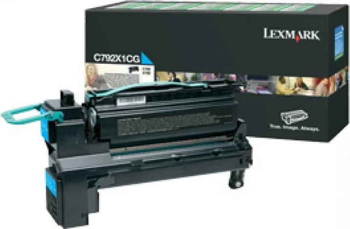Toner Lexmark C792X1CG kapacitet shumë i lartë cyan
