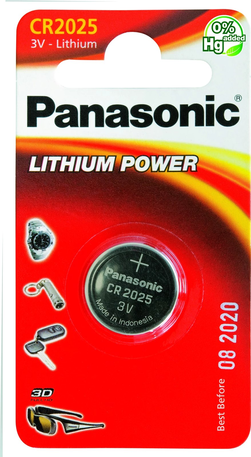 PANASONIC  CR-2025EL/1B 