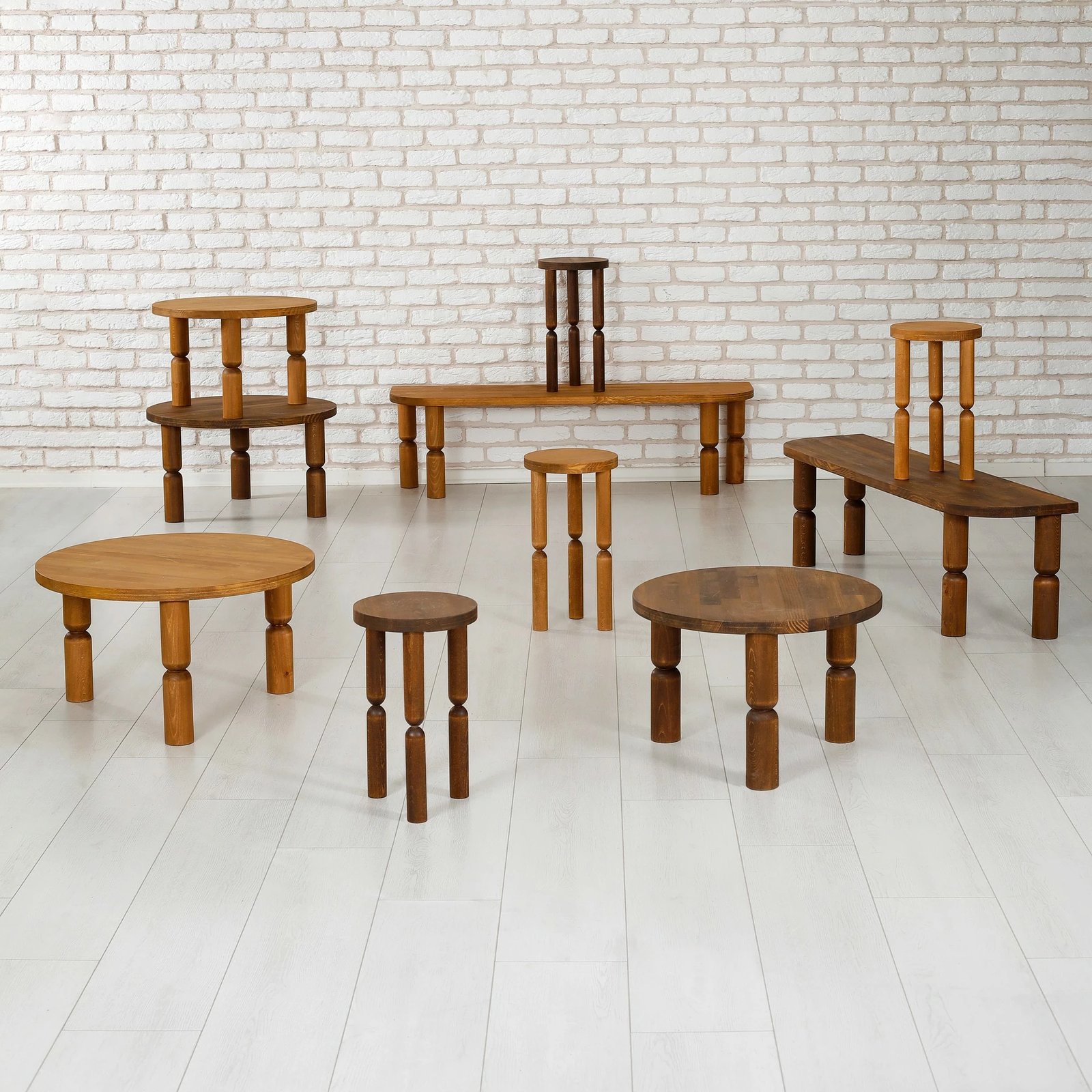 Komodë TV Skye Decor, Ida, ngjyrë arre