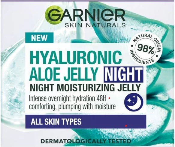 Gar.Skin. Hyaluronic Aloe Night Jelly 50Ml