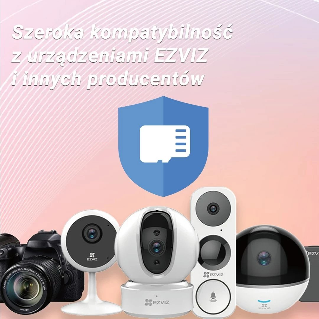 Kartë memorie MicroSDXC EZVIZ 128GB, Class 10, e zezë