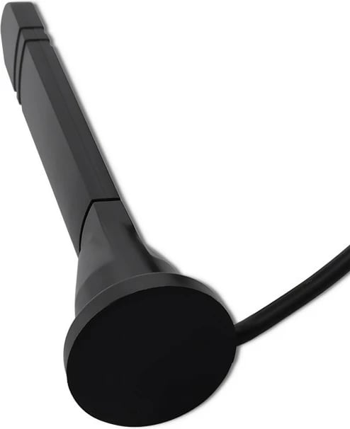 Antenë 5G LTE për brenda, Qoltec 57033, 8 dBi, SMA, e zezë
