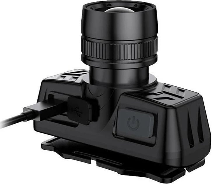 Dritë koke Superfire HL50, 150 lumen, USB, e zezë