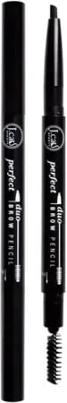 Laps për vetulla J.CAT BEAUTY Duo Perfect Jet Black unisex