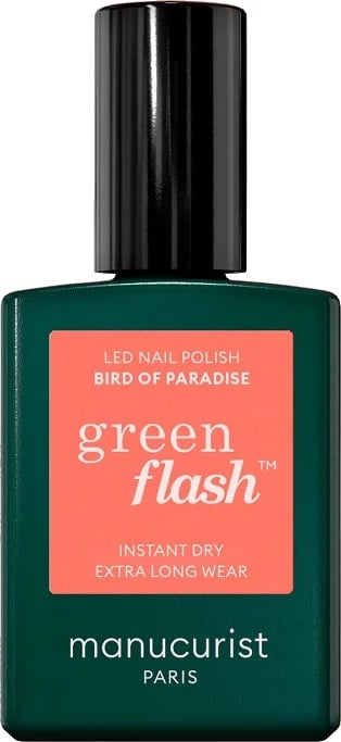 Llak për thonj Manucurist Green Flash Bird Of Paradise 15ml për femra