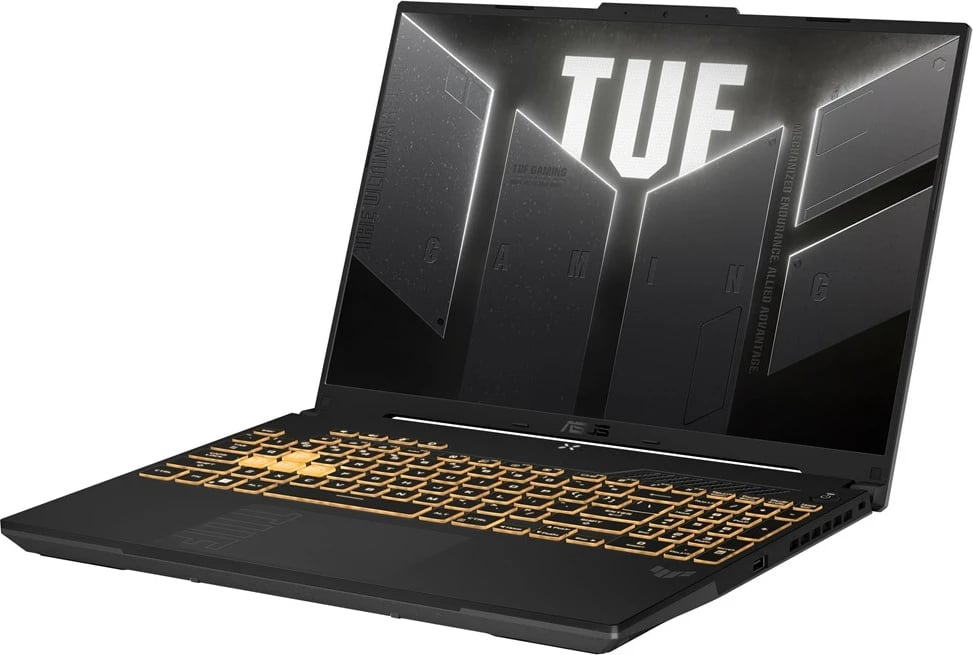 Laptop gaming ASUS TUF Gaming F16 FX607VJ-RL009, 16", Intel Core 5 210H, 16 GB RAM, 512 GB SSD, NVIDIA RTX 3050, Gri