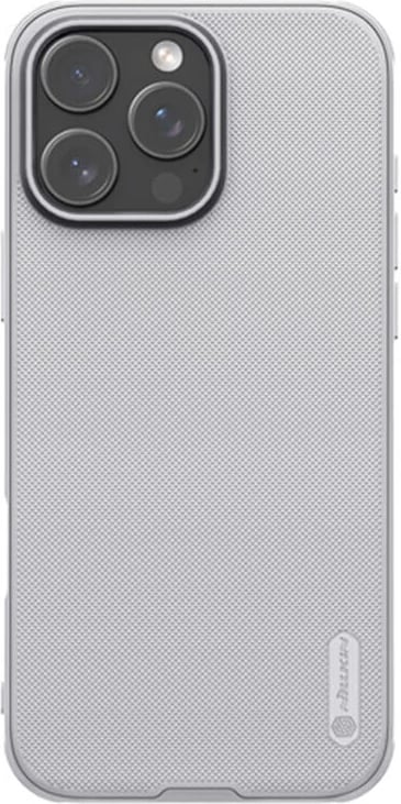 Mbështjellës Nillkin Super Frosted Shield Pro për iPhone 16 Pro Max, Gri