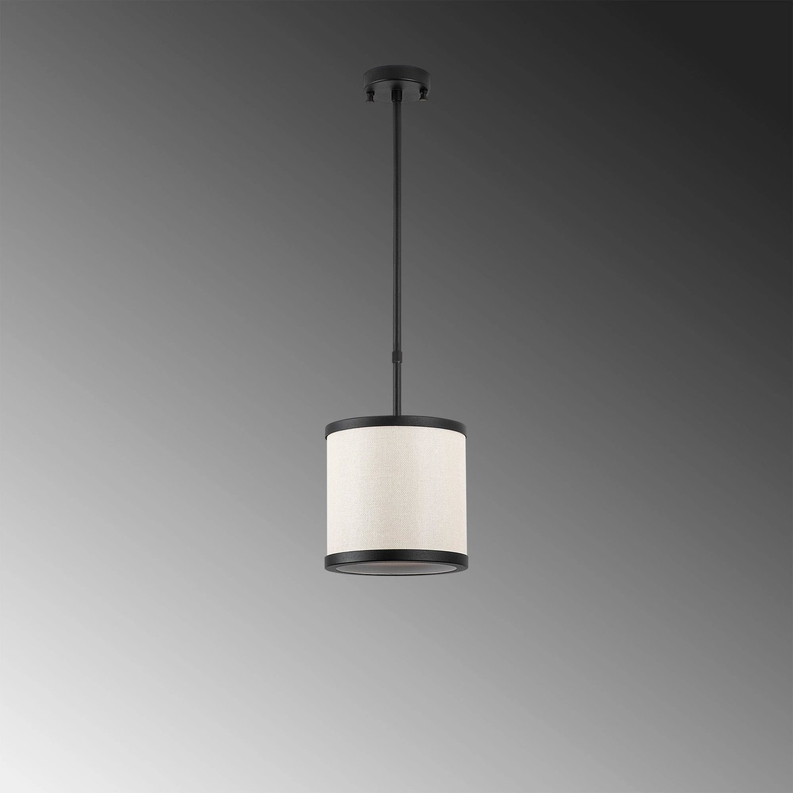 Llambë tavani Opviq, Way - 11616, e zezë dhe e bardhë, lartësi e rregullueshme Llambë tavani Opviq, Way - 11616, e zezë dhe e bardhë, lartësi e rregullueshme