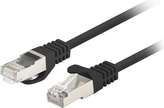 Patchcord rrjeti Lanberg PCF6-20CC-0200-BK, Cat.6, 2m, 10 copë, e zezë
