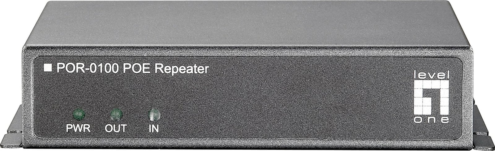 PoE Repeater LevelOne POR-0100, Cascadable, IEEE 802.3x, LAN, Power