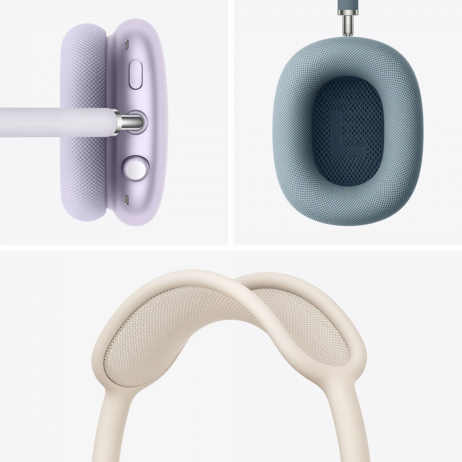 Kufje Apple AirPods Max, Wireless, Starlight