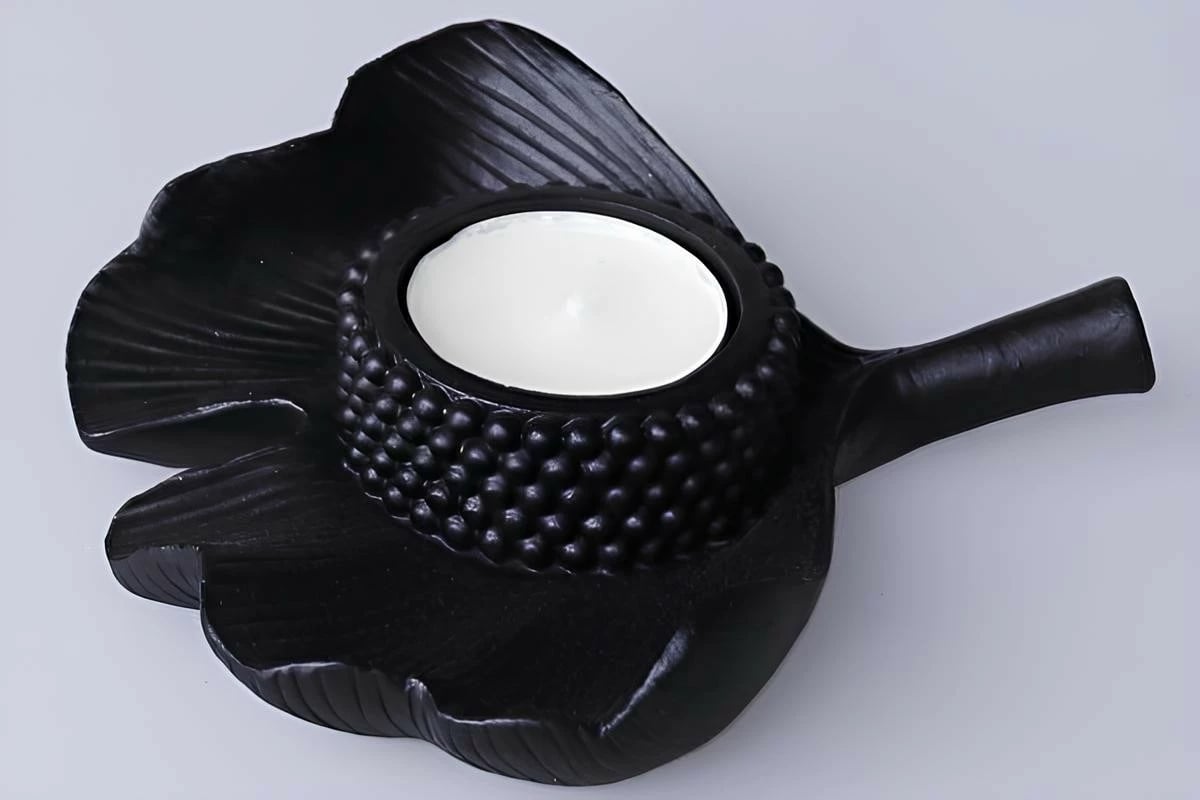 Objekt dekorativ Evila Originals, i zi, CY0345, 13x14cm