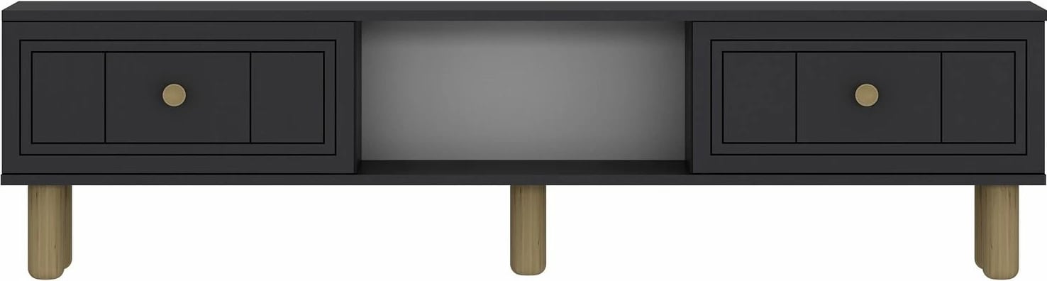 Komodë për TV Dario Bohem, ngjyrë antracit, Skye Decor